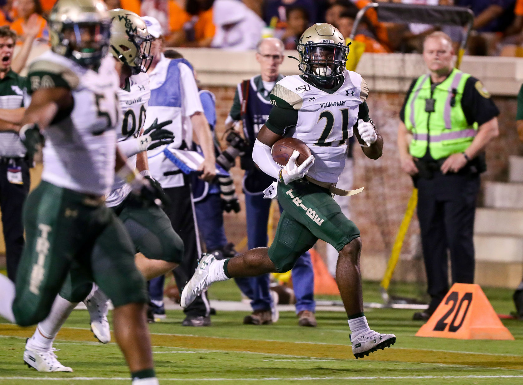 William Mary Virginia Football